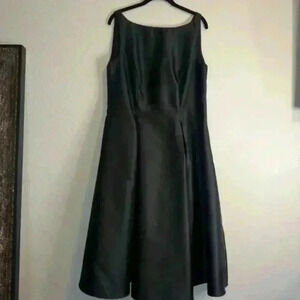 Adrianna Papell Boat-Neck A-Line Dress